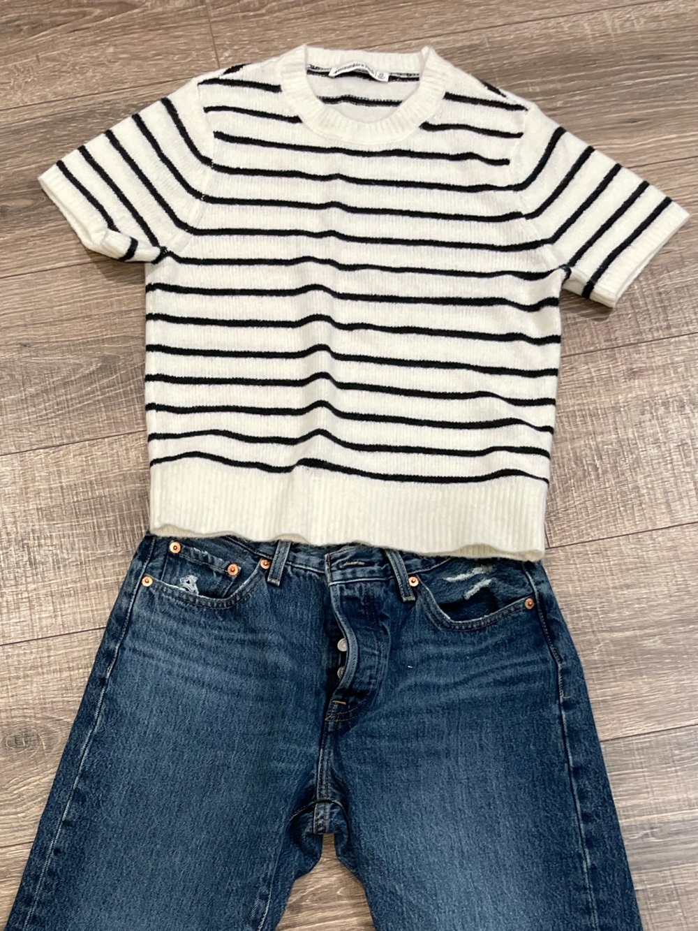 Abercrombie & Fitch stripped sweater top